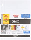 Five Star Filler Paper, College Ruled, Reinforced, Loose Leaf Paper, 11 x 8.5', 100 Sheets/Pack Pack Of 3, 17010