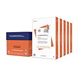 Hammermill Fore Multi-Purpose 24lb Copy Paper, 11x17, 5 Ream Case, 2500 Sheets, Made in USA, Sustainably Sourced From American Family Tree Farms, 96 Bright, Acid Free, Economical Printer Paper,102848C