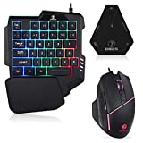 ZJFKSDYX C91Pro Gaming Keyboard & Mouse for N-Switch/Xbox One/PS5/PS4/PS3