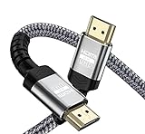 Soonsoonic 4K HDMI Cable 15 Feet | 18Gbps Ultra High Speed HDMI to HDMI Cable & 4K@60Hz HDR ARC HDCP2.2 Ethernet-Braided 2.0 Cord | for UHD TV Monitor Laptop Xbox PS4/PS5 ect (4.57m)