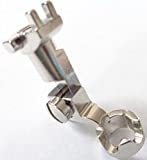 Sew-link'Old Style' - Ruler Free Motion Darning Patchwork Presser Foot 1/4 Inch(Quarter Inch), for Frame Free Motion Quilting Embroidery - Fits Bernina Old Stytle Machine