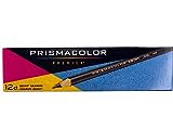 Prismacolor Ebony Graphite Pencils, Black Drawing Pencil Set | 12 Count Sketching Pencils