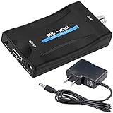 BNC HDMI Video Converter Adapter Hook up for TV Monitor HD Security Camera CCTV Surveillance CVR DVRs with 720P 1080P Output HDCP Deep Color - Female BNC Component Analog CVBS Input to HDMI Composite