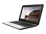 HP ChromeBook 11 G4 EE: 11.6-inch (1366x768) | Intel Celeron N2840 2.16GHz | 16GB eMMC SSD | 2GB RAM | Chrome OS - Black (Renewed)