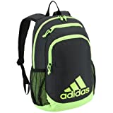 adidas Young Creator backpack, Carbon Grey/Signal Green, One Size