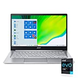 Acer Swift 3 Intel Evo Thin & Light Laptop, 14' Full HD, Intel Core i7-1165G7, Intel Iris Xe Graphics, 8GB LPDDR4X, 256GB NVMe SSD, Wi-Fi 6, Fingerprint Reader, Back-lit KB, SF314-59-75QC