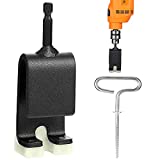 Universal Ice Anchor Tool Drill in Your Heavy Duty Spiral Screw Ground Anchors in Seconds Ice Fishing Anchors Tool for Ice Insert Sewing (Simple Style,Works with 10 mm Diameter Drills)