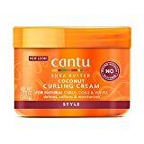 Cantu Coconut Curling Cream with Shea Butter for Natural Hair, 12 oz