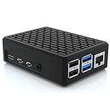 Raspberry Pi 4 Case, iUniker Aluminiun Raspberry Pi Case Passive Pi 4 Case Heatsink Cooler for Raspberry Pi 4 Model B 8GB/4GB/2GB