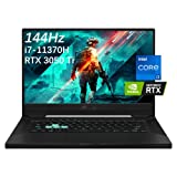 Newest ASUS TUF Dash F15 Ultra Slim 15.6' Gaming Laptop, 144Hz FHD, Intel i7-11370H(Up to 4.8GHz), NVIDIA Geforce RTX 3050 Ti, 16GB DDR4 RAM, 1TB NVMe SSD, Thunderbolt 4, WiFi 6, Windows 10