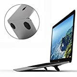 Laptop Cooling Stand and Computer Keybord Stand, Ergonomic Foldable Keyboard Riser, Repeatable Adhesive Invisible Lightweight Mini Laptop Riser Feet for MacBook Pro Air Dell HP Most Notebooks