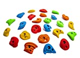 Kandi Climbing Holds-25 Medium Climbing Holds for Home or Gym Climbing Walls