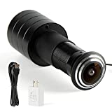 STINYTECH Wireless Mini Peephole Door Eye IP Camera 1080P Two Way Connections P2P 1.66mm Fisheye 180 Degrees Wide Angle Spyhole CCTV Network Audio Camera