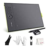 XP-PEN Star06C Drawing Tablet with 8192 Levels Battery-Free Pen Stylus, 6 Hot Keys, Dial Knob, 10x6 inch Area, for Digital Art Creation with Photoshop, Illustrator, GIMP, SAI and More