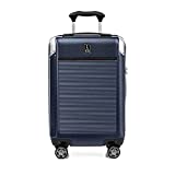 Travelpro Platinum Elite Hardside Expandable Spinner Wheel Luggage TSA Lock Hard Shell Polycarbonate Suitcase, True Navy Blue, Carry-on 21-Inch