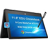 2022 HP Chromebook X360 11 G3 11.6' HD 2-in-1 Touchscreen (8-Core MediaTek MT8183, 8GB RAM, 64GB eMMC, Stylus, Webcam, Wi-Fi, IPS) Flip Convertible Home & Education Laptop, IST Pen, Chrome OS