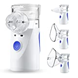 Portable Nebulizer, Nebulizer Machine for Adults and Kids, Ultrasonic Mesh Nebulizer for Home Daily Use, Steam Inhaler for Breathing Problems