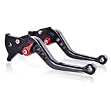 Adjustable Short Brake Clutch Levers for Ducati Monster 695 2007-2008,Monster 696 2008-2012,Monster 796 2011-2014,Monster 900 1994-1999,Scrambler 1100/Sport/Special 2018-2019