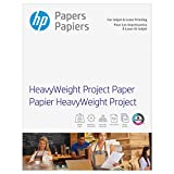 HP HeavyWeight Project Paper, Matte, 8.5x11 in, 40 lb, 250 sheets, works with inkjet, PageWide, laser printers (Z4R14A)