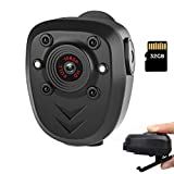 Mini Body Camera Video Recorder, Wearable Police Body cam with Night Vision, Built-in 32GB Memory Card, HD1080P,Record Video,Night Vision, 4-6HR Battery Life, Law Enforcement, Security Guard, Home