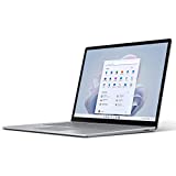 Microsoft Surface Laptop 5 (2022), 15' Touch Screen, Thin & Lightweight, Long Battery Life, Fast Intel i7 Processor for Multi-Tasking, 256GB Storage with Windows 11, Platinum
