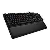 Logitech G513 Carbon LIGHTSYNC RGB Mechanical Gaming Keyboard with GX Blue Switches - Clicky