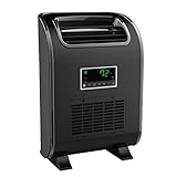 LifeSmart HT1153L Slimline Wall Huggable 1500 Watt Infrared Quartz Single Room Space Heater