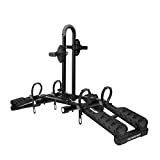 Hollywood Racks Hollywood Rack Destination-Lightweight Platform Hitch Rack, Silver, 2 Bikes (HR4200)