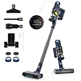 Cordless Vacuum Cleaner, VICSONIC Stick Vacuum Cleaner 28Kpa Powerful Suction, 480W BLDC Motor, 60min Runtime with 7x2500mAh Battery, Lightweight Vacuum for Pet Hair Carpet Hard Floor