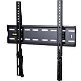 VideoSecu Ultra Slim TV Wall Mount for Most 27'-47' LCD LED Plasma TV, Some up to 55' Flat Panel Screen Display with VESA 100x100 200x100 200x200 300x200 400x300 400x400 1' Low Profile TV Bracket 1RX