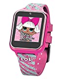 Accutime Kids LOL Surprise Hot Pink Educational Learning Touchscreen Smart Watch Toy for Girls, Boys, Toddlers - Selfie Cam, Learning Games, Alarm, Calculator, Pedometer and more (Model: LOL4104)