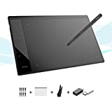 VEIKK A30 V2 Drawing Tablet 10x6 Inch Graphics Tablet with Battery-Free Pen and 8192 Professional Levels Pressure
