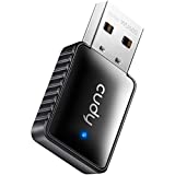 Cudy WU600 AC 600Mbps USB WiFi Adapter for PC, 5GHz / 2.4GHz WiFi Dongle, WiFi USB, USB Wireless Adapter for Desktop / Laptop - Mini Size, Auto Installation, Compatible with Windows XP/7/8/8.1/10