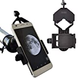 GOSKY Smartphone Adapter Mount Regular Size - Compatible with Binoculars, Monoculars, Spotting Scopes, Telescope, Microscopes - Fits almost all Smartphones on the Market - Record Nature and The World