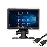 Yasoca 7 Inch Monitor HDMI - 1024x600 HD TFT LCD Screen Display AV VGA Input Built in Speaker for Raspberry Pi 3 Model B+ 3B CCTV Computer PC DVR Car