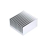 4Pcs 40mm Heatsink Kit 40mmx40mmx20mm Cooler Aluminium GPU Heat Sink for Cooling 3D Printers Stepper Motor NEMA 17, TEC1-12706 Thermoelectric Peltier Cooler Module Led 40x40x20