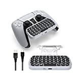 PS5 Controller Keyboard - Playstation 5 DualSense Chatpad Wireless Bluetooth Mini Keyboard Controller Accessories