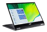 Acer Spin 5 Convertible Laptop, 13.5' 2K 2256 x 1504 IPS Touch, 10th Gen Intel Core i7-1065G7, 16GB LPDDR4X, 512GB NVMe SSD, Wi-Fi 6, Backlit KB, FPR, Rechargeable Active Stylus, SP513-54N-74V2
