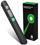 Presentation Clicker Wireless Presenter Remote Powerpoint Clicker with Green Light Pointer Cat Toy, Slide Advancer PPT Clicker for PowerPoint Presentations Remote USB Control for Mac, Laptop,Computer