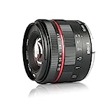 Meike 50mm F1.7 Full Frame Large Aperture Manual Focus Lens Compatible with Sony FE E Mount Mirrorless Cameras A7RIII A7III A7RIV A7IV A7 A9 A7C NEX 3 A9II A7II A6400 A6100 A6300 A6500 A6600 A7SIII
