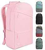 Simple Modern Backpack with Laptop Compartment Sleeve for Women, Men, College, School, Work- Travel Bag, 25 Liter Legacy -Blush