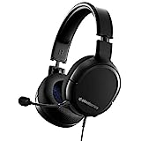 SteelSeries Arctis 1 Wired Gaming Headset – Detachable ClearCast Microphone – Lightweight Steel-Reinforced Headband – For PS5, PS4, PC, Xbox, Nintendo Switch, Mobile