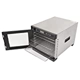 Freeze Dryer, Food Dehydrator 6 Layers Simple Stainless Steel Variable Frequency Motor Energy saving for Kitchen(#1)