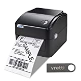 Shipping Label Printer, VRETTI Thermal Label Printer for Shipping Packages, 4x6 Barcode Label Printer Compatible with Windows & Mac System, Label Maker Machine for Small Business UPS Ebay Amazon