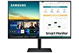SAMSUNG M5 Series 32-Inch FHD 1080p Smart Monitor & Streaming TV (Tuner-Free), Netflix, HBO, Prime Video, & More, Apple Airplay, Height Adjustable Stand, Built-in Speakers (LS32AM502HNXZA)
