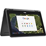 Newest Dell 3189 Convertible Chromebook 11.6 inches HD IPS Touchscreen, Intel Celeron N3060 Up to 2.48GHz, 4GB Ram 32GB SSD, HDMI, WiFi, Webcam, Chrome OS- (Renewed)