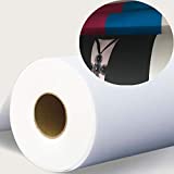 Heavy-Duty Inkjet Canvas 13'x40ft. Roll Waterproof and Instant-Dry and Matte Finish 100% Polyester Inkjet Water-based Dye and Pigment Ink Jet Printers