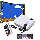 OKHAHA Mini Classic Game System Retro Video Game Console with Built in 620 Games, Preloaded Old School Entertainment System Classic Edition, Gifts for Kids, AV Output