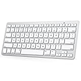 Bluetooth Keyboard for Mac, OMOTON Compact Wireless Keyboard Compatible with MacBook Pro/Air, iMac, iMac Pro, Mac Mini, Mac Pro Laptop and PC