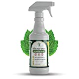 RAPIDTUFF Organic Home Pest Control Spray - Peppermint Oil - Kills & Repels, Ants, Roaches, Spiders, and Other Pests Guaranteed - All Natural - Pet Safe - (Indoor/Outdoor Spray - 16oz